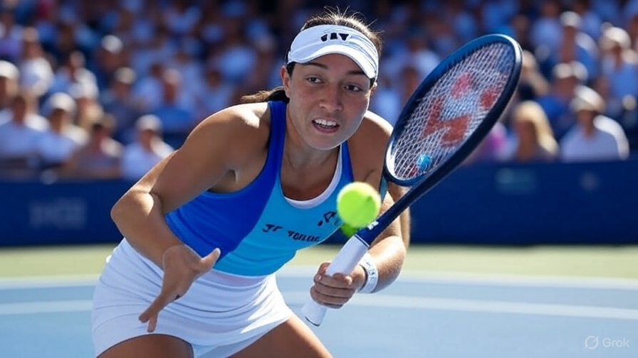 Jessica Pegula .AI Generated visuals